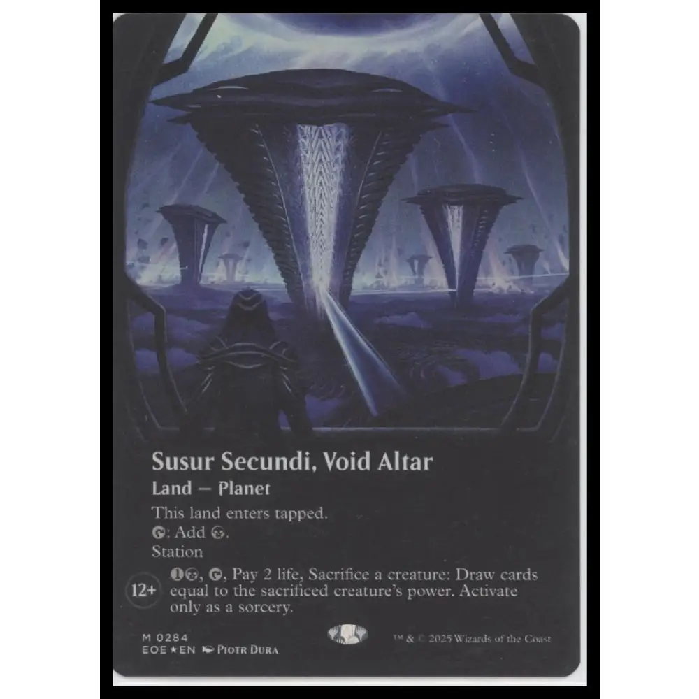 Susur Secundi Void Altar (Borderless) Edge of Eternities #284 - Trading Card