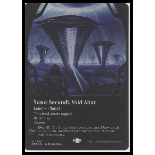Susur Secundi Void Altar (Borderless) Edge of Eternities #284 - Trading Card