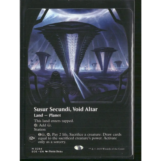 Susur Secundi Void Altar (Borderless) Edge of Eternities #284 - Trading Card
