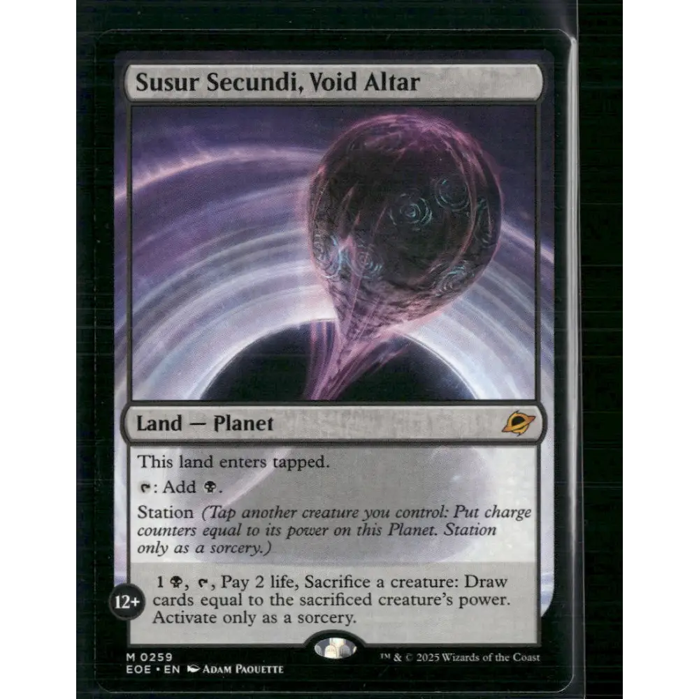 Susur Secundi Void Altar Edge of Eternities #259 - Trading Card
