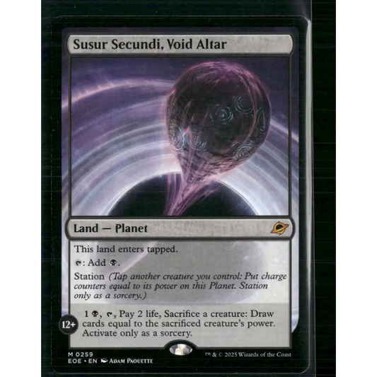Susur Secundi Void Altar Edge of Eternities #259 - Trading Card