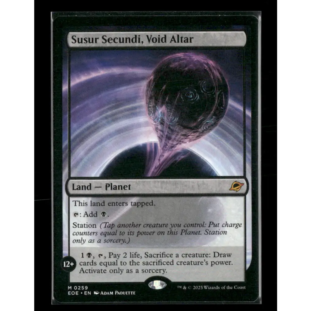 Susur Secundi Void Altar Edge of Eternities #259 - Trading Card