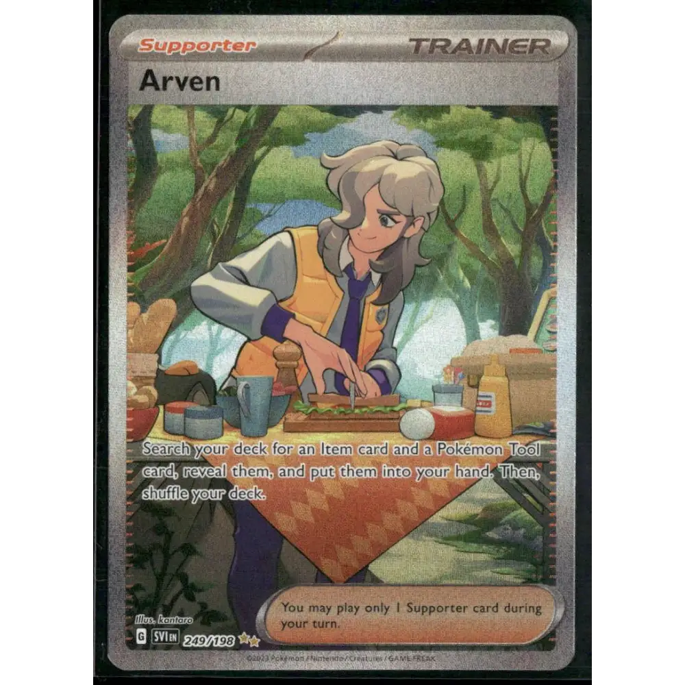 SV01: Scarlet & Violet Base Set #249/198 Arven