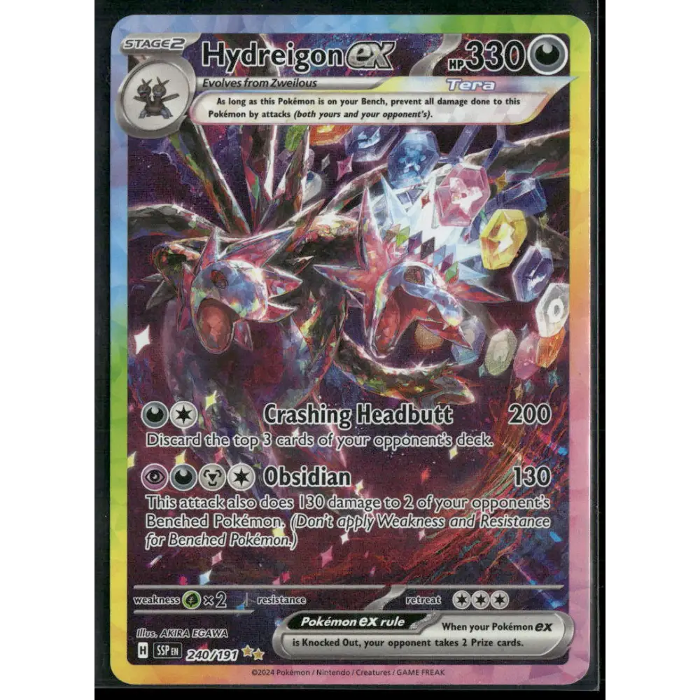 SV08: Surging Sparks #240/191 Hydreigon ex