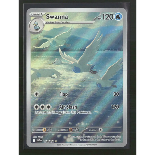 Swanna SV: White Flare #110/086 - Trading Card