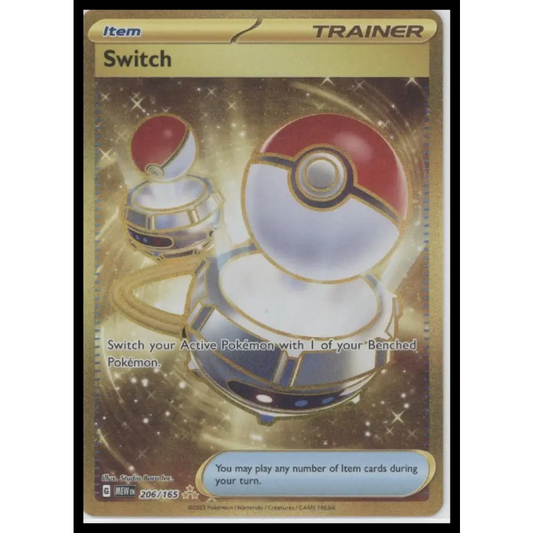 Switch SV: Scarlet & Violet 151 #206/165