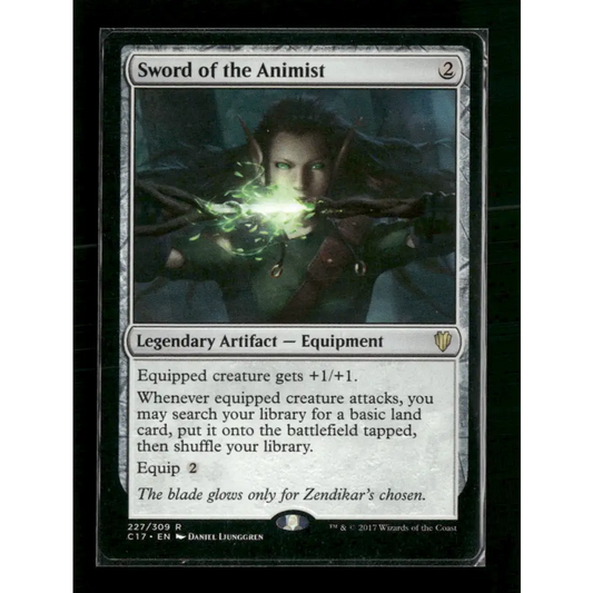 Sword of the Animist Commander 2017 #227 - Trading Card