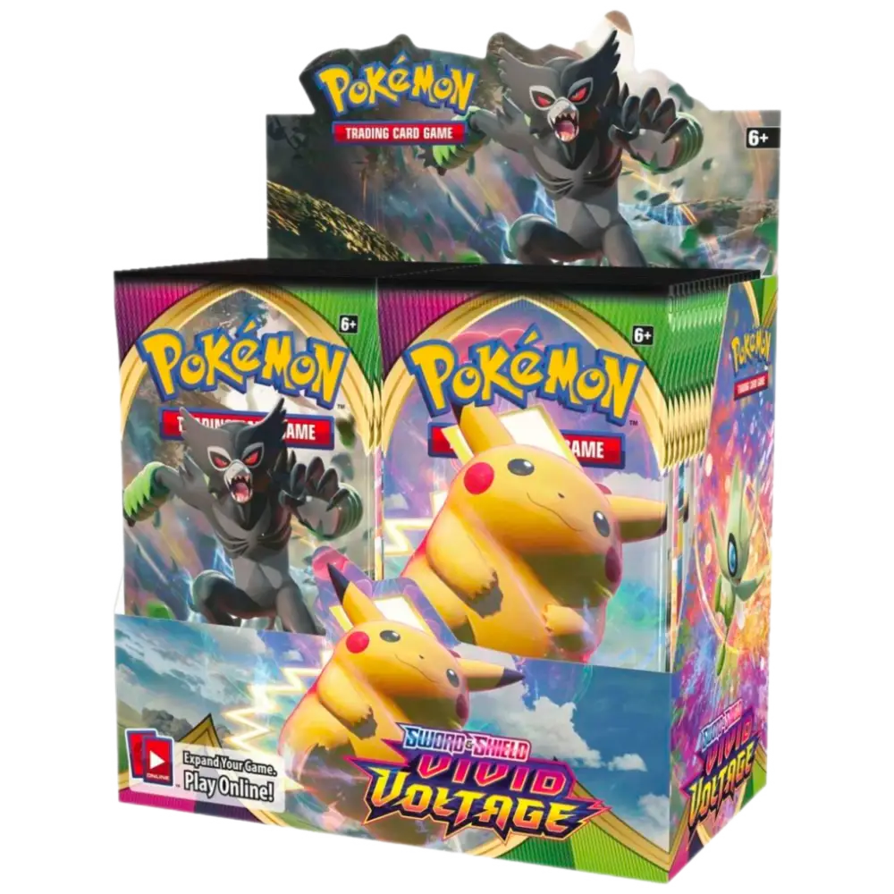 Sword & Shield-Vivid Voltage Booster Display Box (36 Packs)