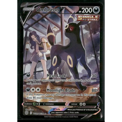 SWSH09: Brilliant Stars Trainer Gallery #TG22/TG30 Umbreon V