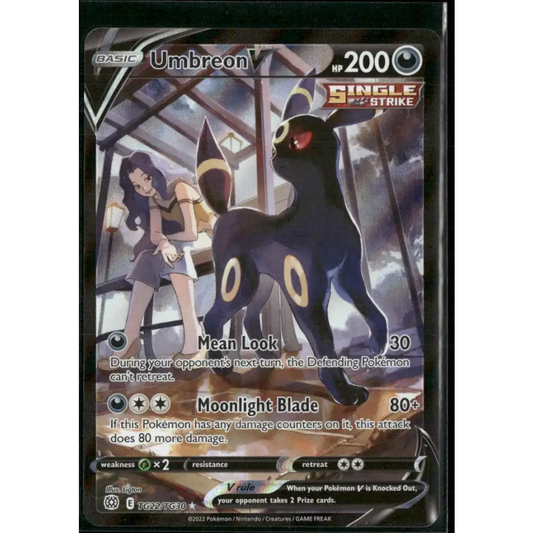 SWSH09: Brilliant Stars Trainer Gallery #TG22/TG30 Umbreon V