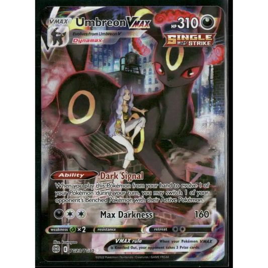 SWSH09: Brilliant Stars Trainer Gallery #TG23/TG30 Umbreon VMAX