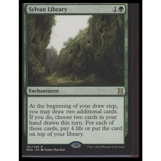 Sylvan Library Eternal Masters #187 - Trading Card