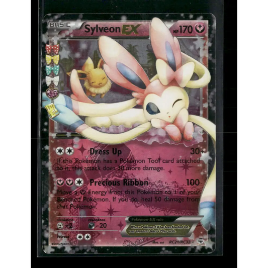 Sylveon EX Generations: Radiant Collection #RC21/RC32 - Trading Card