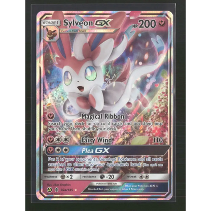 Sylveon GX Alternate Art Promos #092a/145 - Trading Card