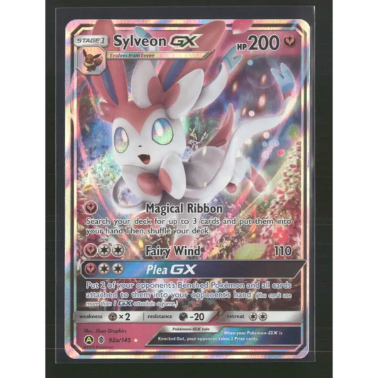 Sylveon GX Alternate Art Promos #092a/145 - Trading Card