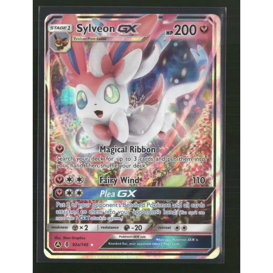 Sylveon GX Alternate Art Promos #092a/145 - Trading Card