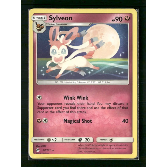 Sylveon SM - Forbidden Light #87/131 - Trading Card