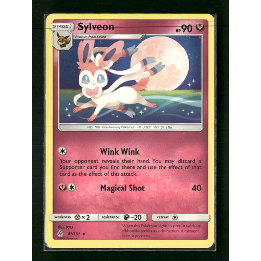 Sylveon SM - Forbidden Light #87/131 - Trading Card