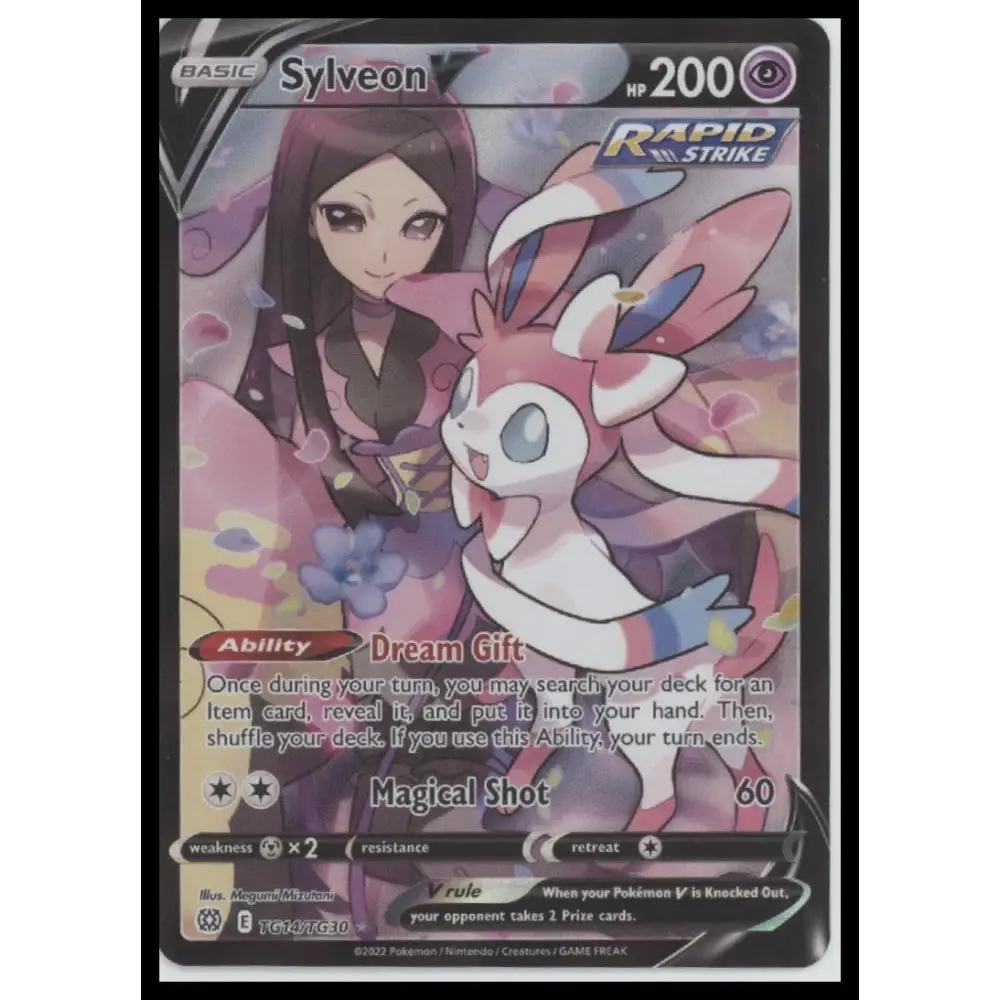 Sylveon V SWSH09: Brilliant Stars Trainer Gallery #TG14/TG30