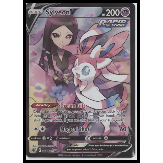 Sylveon V SWSH09: Brilliant Stars Trainer Gallery #TG14/TG30