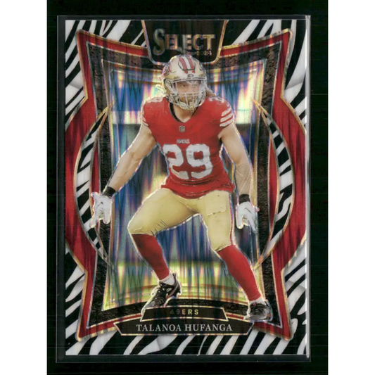 Talanoa Hufanga 2024 Panini Select #46 Tiger Prizm - Trading Card