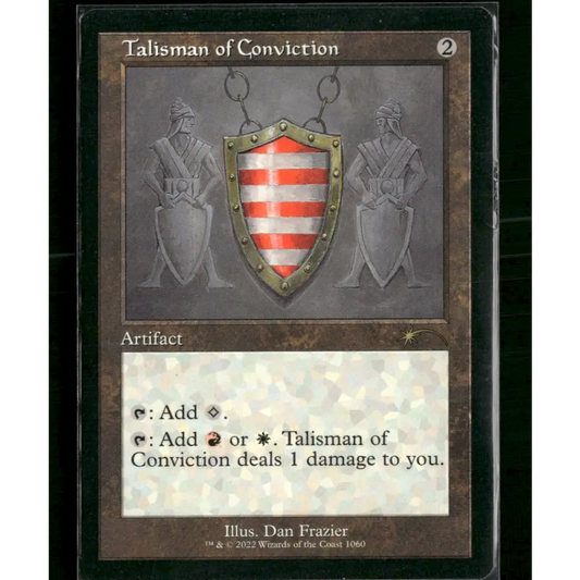 Talisman of Conviction (Retro Frame) Secret Lair Drop Series #1060 - Trading Card
