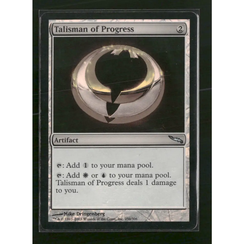 Talisman of Progress Mirrodin #256 - Trading Card