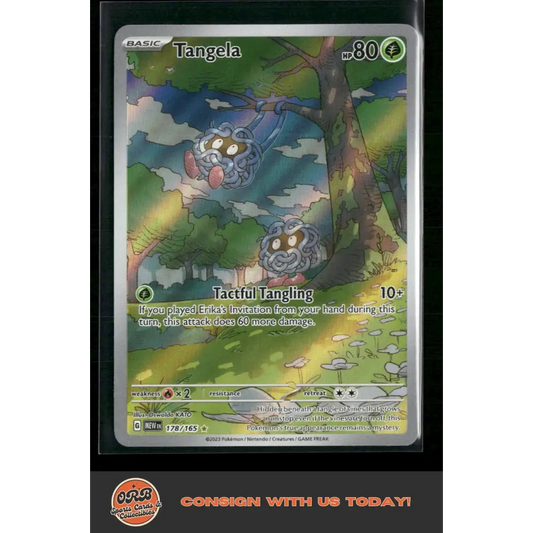 Tangela SV: Scarlet & Violet 151 #178/165 - Trading Card