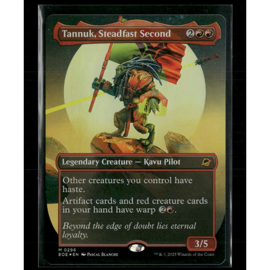 Tannuk Steadfast Second (Borderless) - Edge of Eternities (EOE) - Trading Card