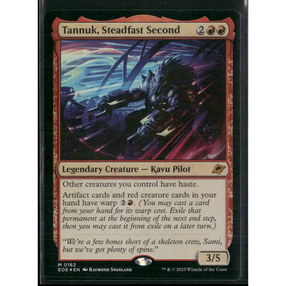 Tannuk Steadfast Second Edge of Eternities #162 - Trading Card