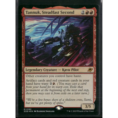 Tannuk Steadfast Second Edge of Eternities #162 - Trading Card