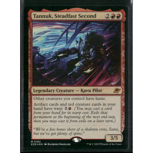 Tannuk Steadfast Second Edge of Eternities #162 - Trading Card