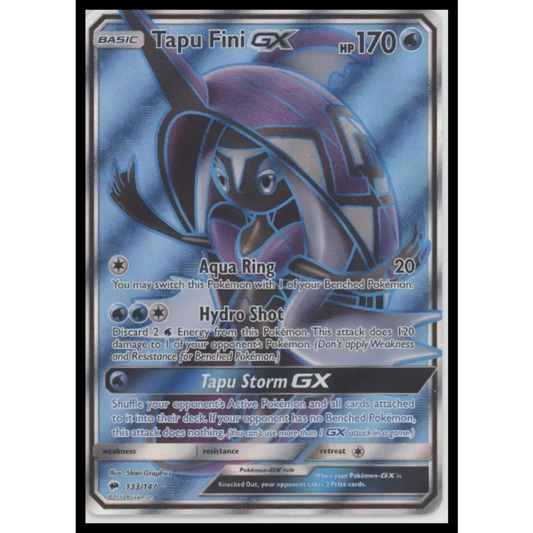 Tapu Fini GX (Full Art) SM - Burning Shadows #133/147