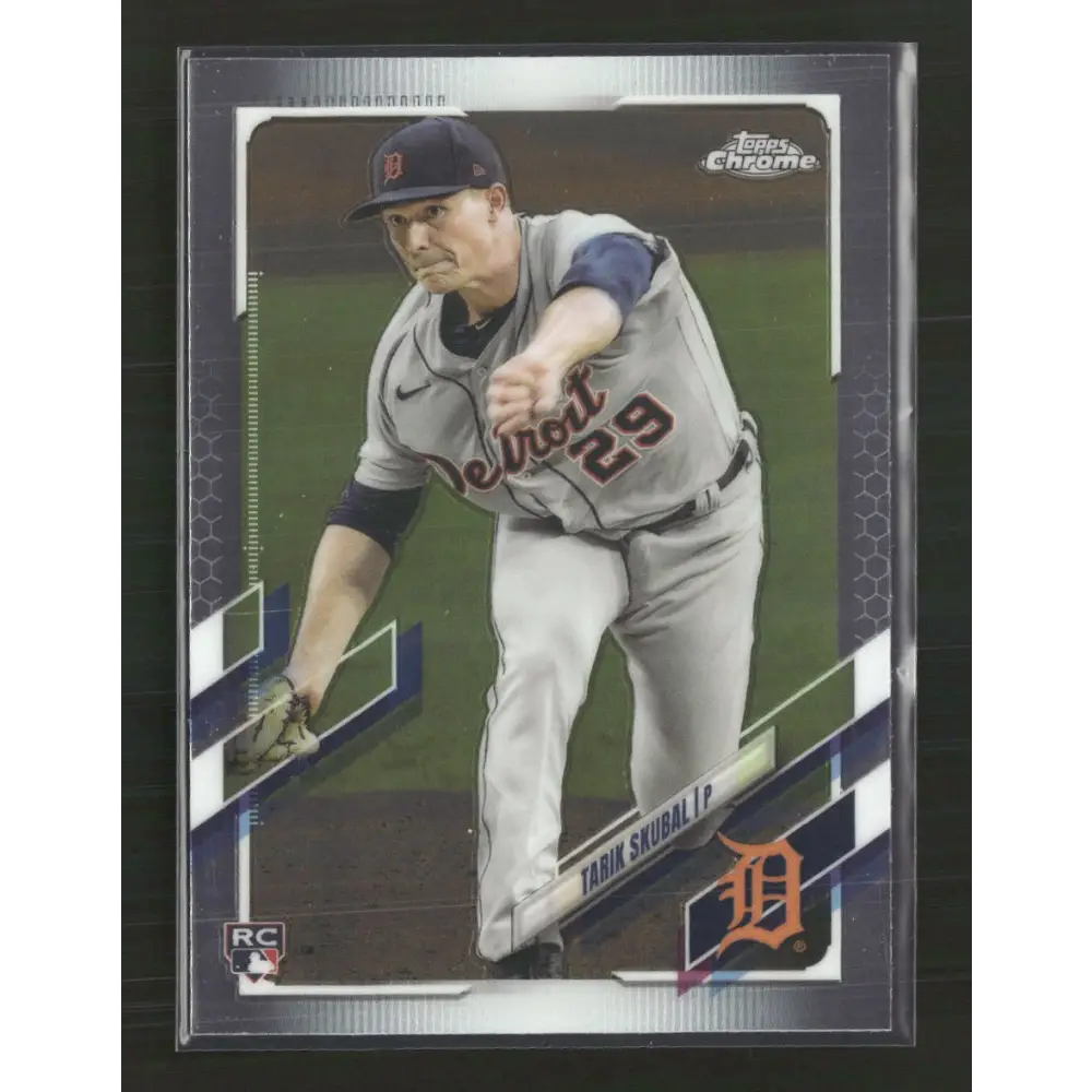 Tarik Skubal 2021 Topps Chrome #103 - Trading Card