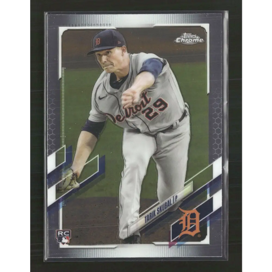 Tarik Skubal 2021 Topps Chrome #103 - Trading Card