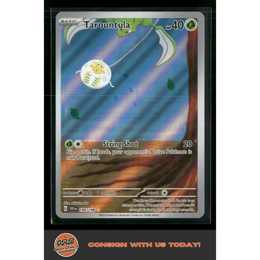 Tarountula SV01: Scarlet & Violet Base Set #199/198 - Trading Card