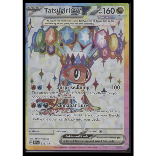 Tatsugiri ex SV08: Surging Sparks #226/191