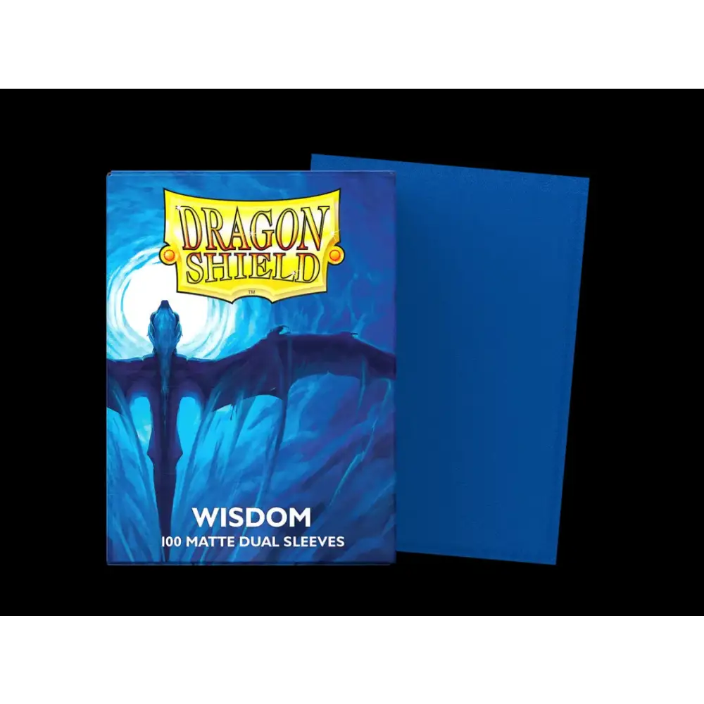 TCG Trading Card Shield Matte Dual Penny Sleeves - Wisdom - Trading Cards
