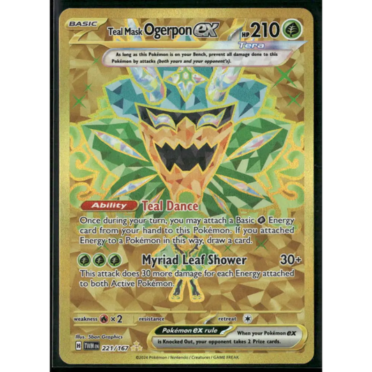 Teal Mask Ogerpon ex SV06: Twilight Masquerade * 221/167