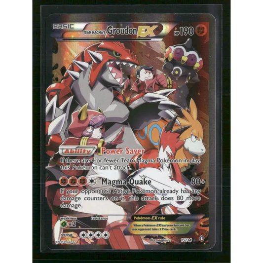 Team Magma’s Groudon EX Double Crisis #15/34 - Trading Card
