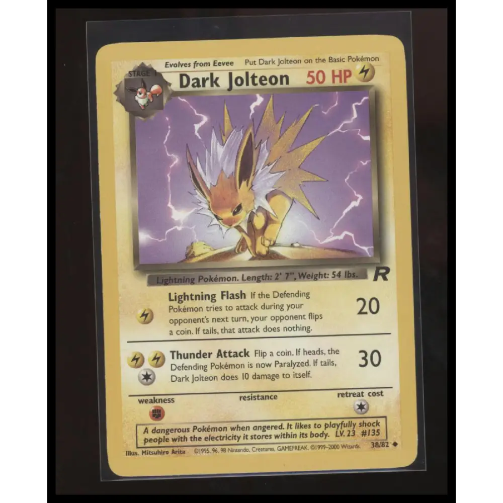 Team Rocket #38/82 Dark Jolteon