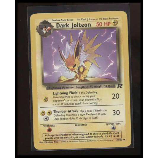 Team Rocket #38/82 Dark Jolteon
