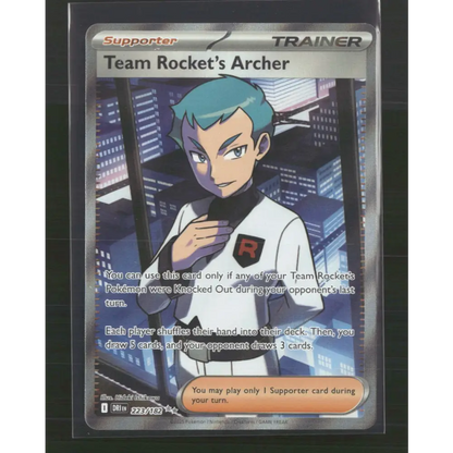 Team Rocket’s Archer SV10: Destined Rivals #223/182 - Trading Card