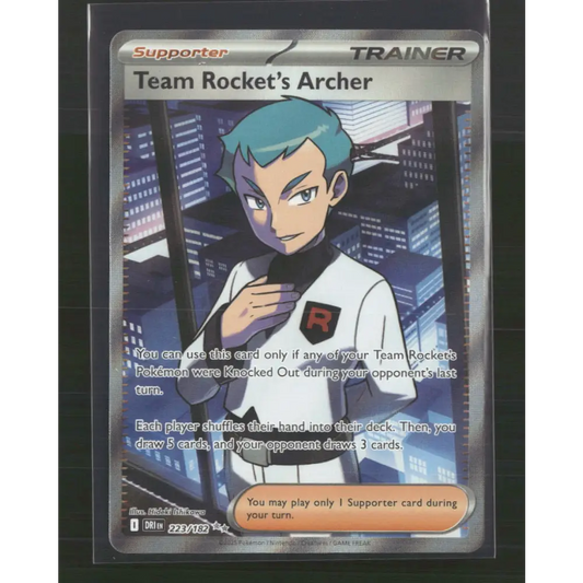 Team Rocket’s Archer SV10: Destined Rivals #223/182 - Trading Card
