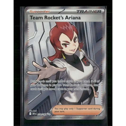 Team Rocket’s Ariana SV10: Destined Rivals #224/182 - Trading Card