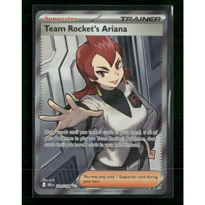 Team Rocket’s Ariana SV10: Destined Rivals #224/182 - Trading Card