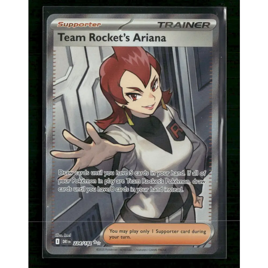 Team Rocket’s Ariana SV10: Destined Rivals #224/182 - Trading Card