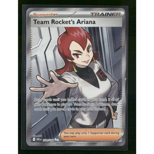 Team Rocket’s Ariana SV10: Destined Rivals #224/182 - Trading Card