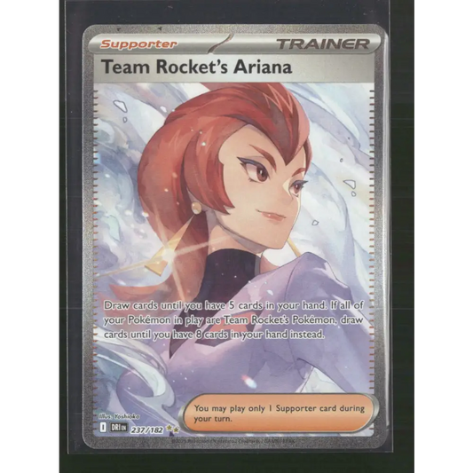 Team Rocket’s Ariana SV10: Destined Rivals #237/182 - Trading Card