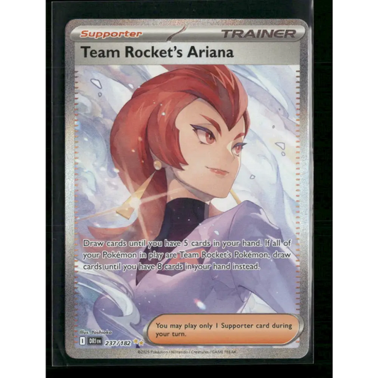 Team Rocket’s Ariana SV10: Destined Rivals #237/182 - Trading Card